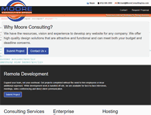 Tablet Screenshot of mooreconsultinggrp.com